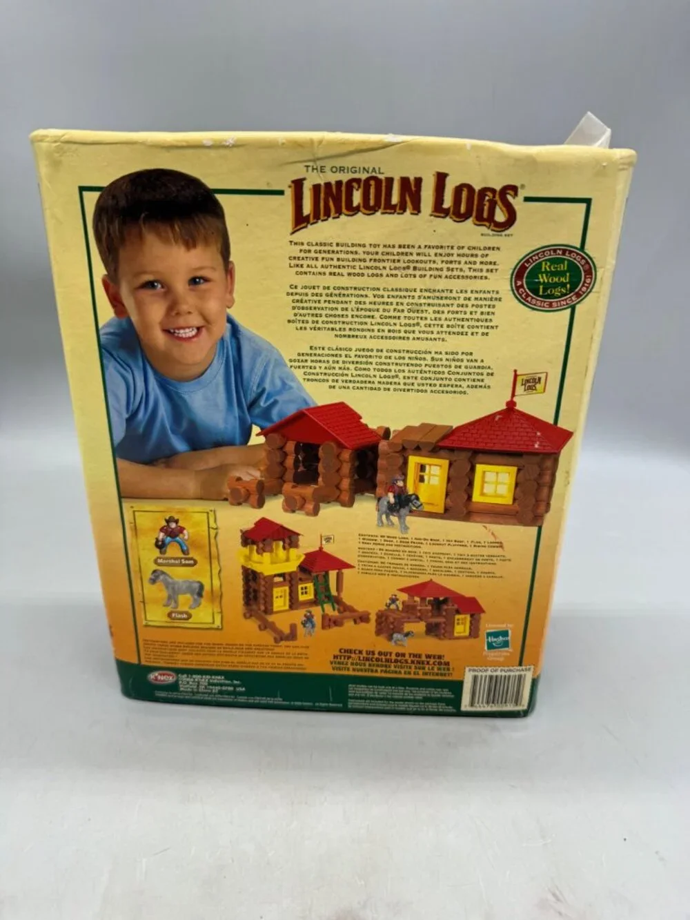 Lincoln Logs Frontier Junction Building Set Missing Pieces READ